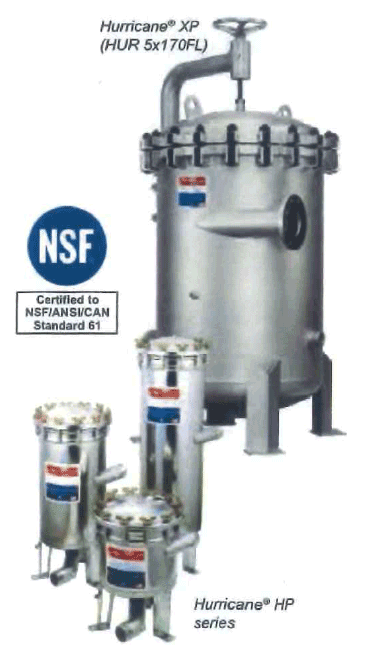 活性炭カートリッジHURRICANEの機種とスペック